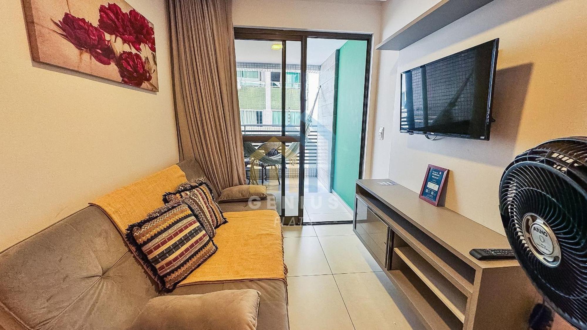 Сasa de vacaciones Apto Eco Summer Tambaú 2 Qts, 1 Wc E Varanda - Jbt Flats João Pessoa