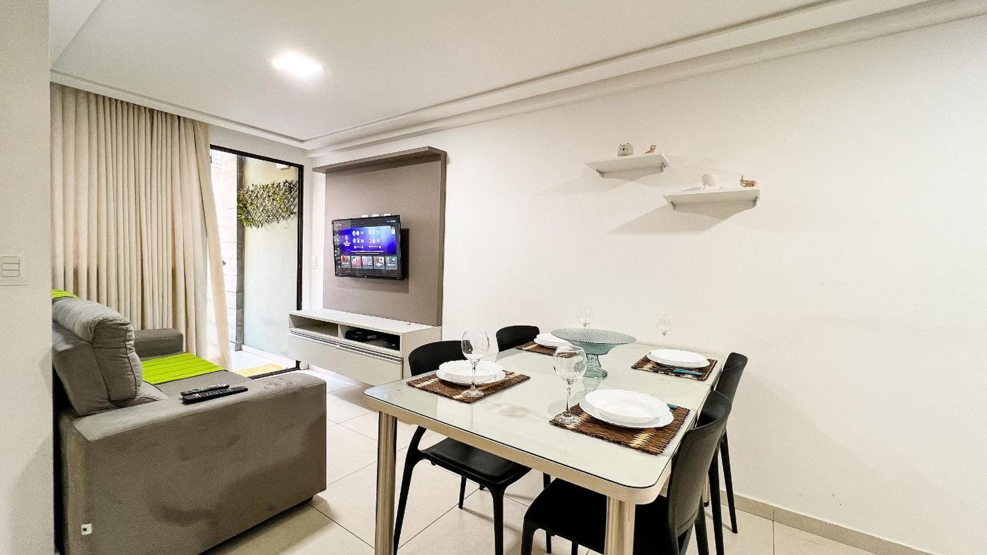 Apto Eco Summer Tambaú 2 Qts, 1 Wc E Varanda - Jbt Flats Сasa de vacaciones João Pessoa